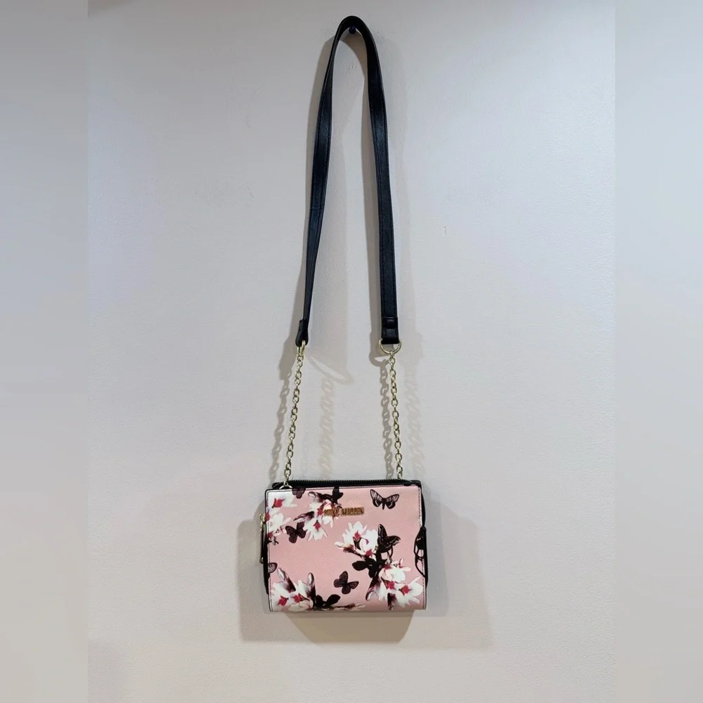 🔥NWOT Steve Madden Pink Floral Women's Bag 🔥